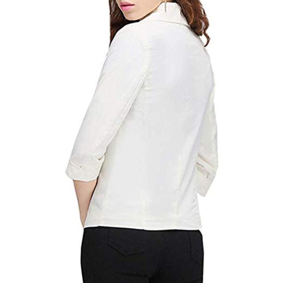 🆕⭐White quarter sleeve blazer - Picture 3 of 5